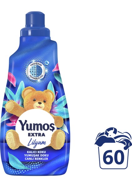 Yumuşatıcı Extra Lilyum-Lotus Çiçeği 1440 Ml