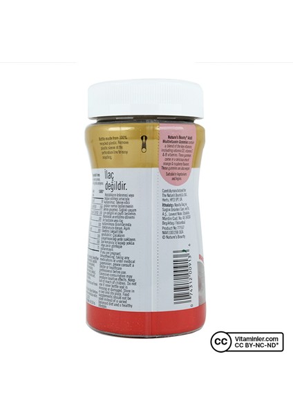 Adult Multivitamin Gummies With Vitamins C & D3 60 Çiğnenebilir Form modelleri