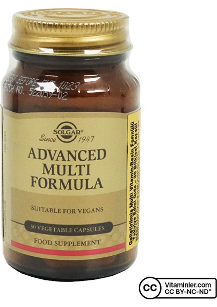 Advanced Multi Formula 30 Kapsül