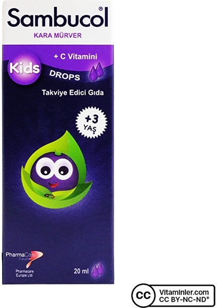 Kids Drops 20 Ml fiyatları