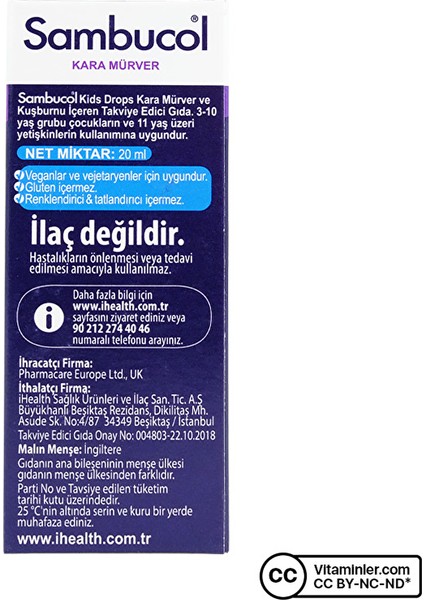 Kids Drops 20 Ml fırsatları