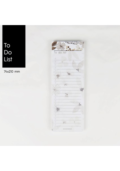 Munuplanner - Floral To Do List (Yapılacaklar Listesi)