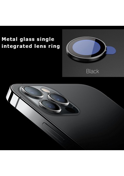 iPhone 13 Pro / 13 Pro Max Uyumlu Halka Set Metal Lens Koruyucu Cam fiyatları