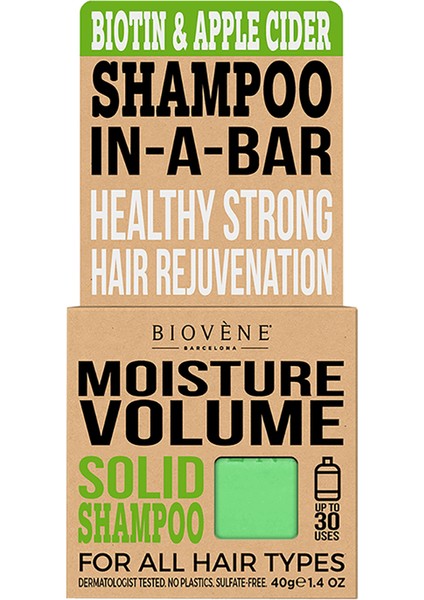 Moisture Volume Biotin & Cider Şampuan