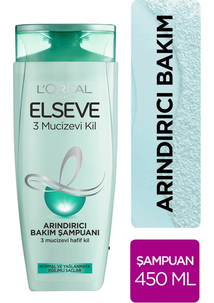 Mucizevi Kil Şampuan 450 ml