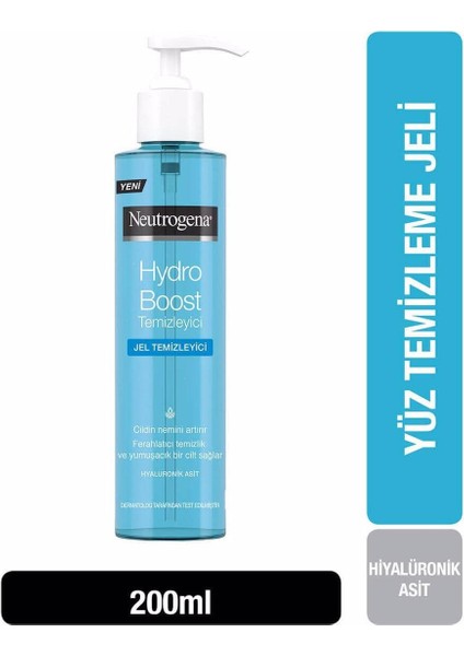 Yüz Temizleme Jeli Hydroboost 200 ml