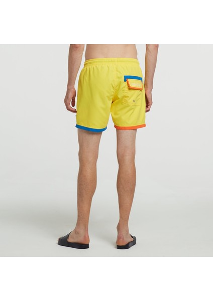 Erkek Sarı Standart Fıt Şort Mayo T25476T.70E fiyatları