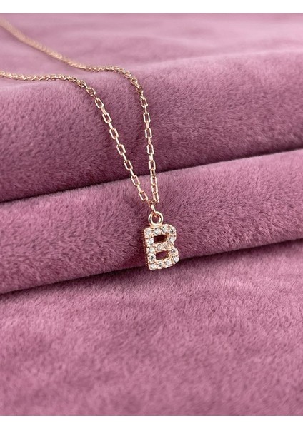 925 Ayar Gümüş Harf Kolye