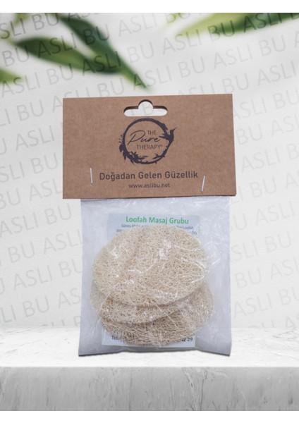 Kabak Lifi Yüz Peeling Kesesi