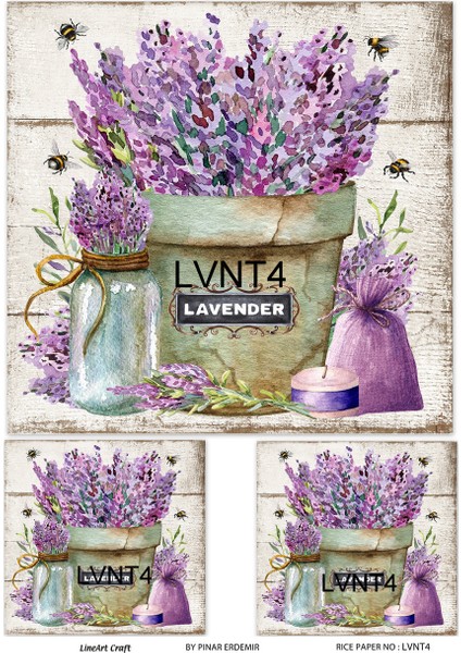 Pirinç Dekopaj Kağıdı LA-LVNT4