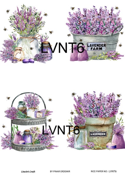 Pirinç Dekopaj Kağıdı LA-LVNT6