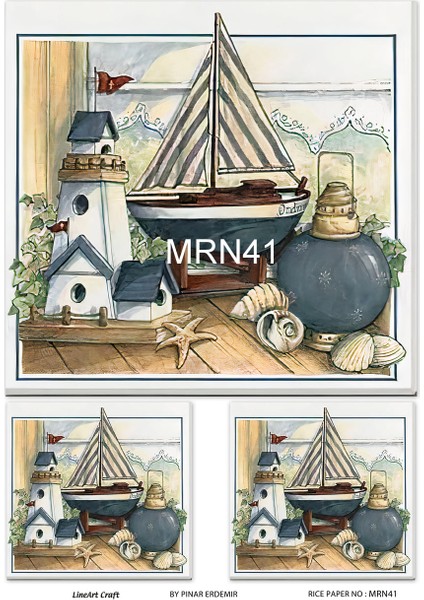 Pirinç Dekopaj Kağıdı LA-MRN41