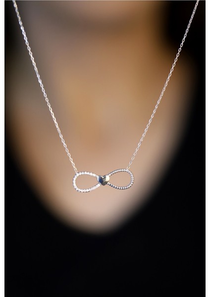 Doğan Silverkadın Gümüş Sonsuzluk Kalpli Kolye DGN20533 fiyatları