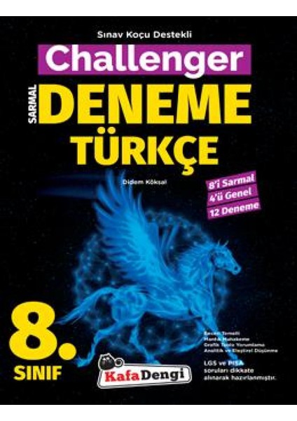 8.Sınıf Challenger Türkçe Branş Denemesi (12'li)