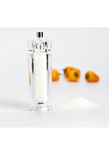 Como Akrilik Tuz Değirmeni Şeffaf 14,5 cm