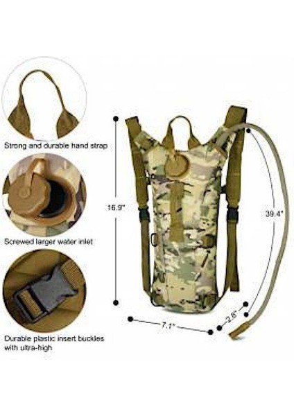 Camel Bag Su Çantası Multicam