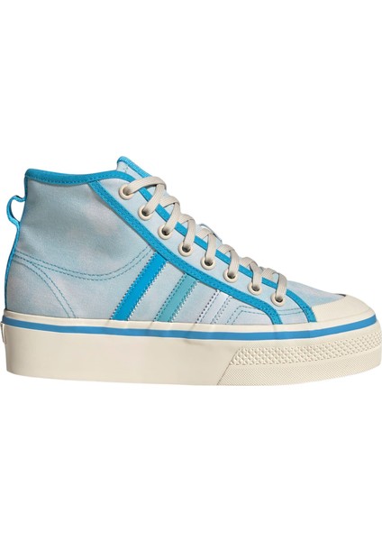 Nizza Platform Mid Kadın Mavi Spor Ayakkabı (GX4604)