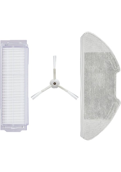 Xiaomi Vacuum Mop 2 Pro (MJST1SHW) Uyumlu 3 Parça Filtre Fırça Seti