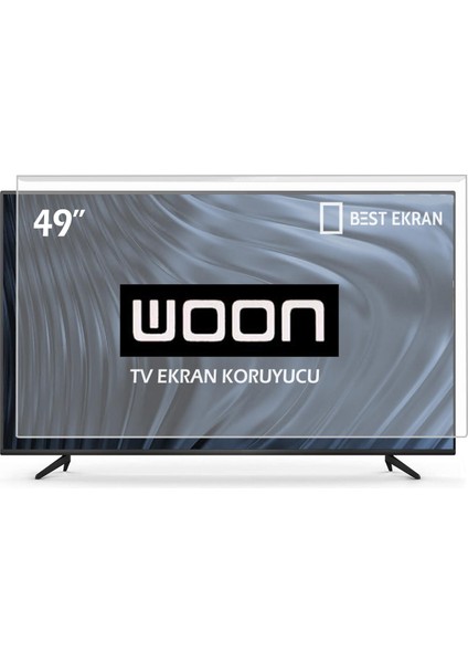 Woon WN49FAL27 Tv Ekran Koruyucu - Woon 49" Inç Tv Ekran Koruyucu