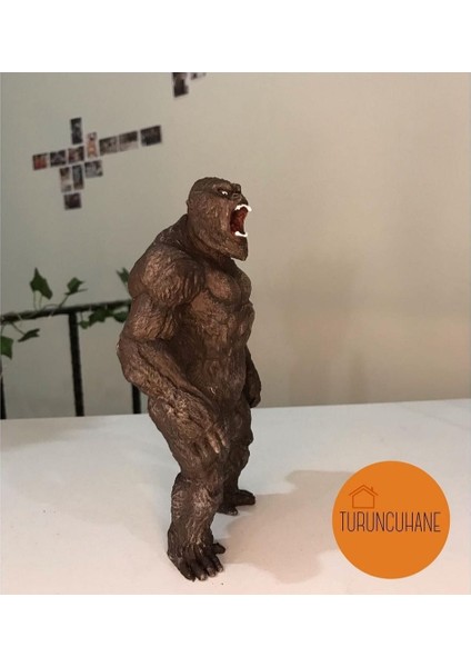 Turuncu Hane King Kong Karakter Figür 20 cm