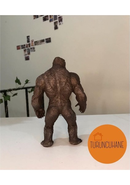 Turuncu Hane King Kong Karakter Figür 20 cm