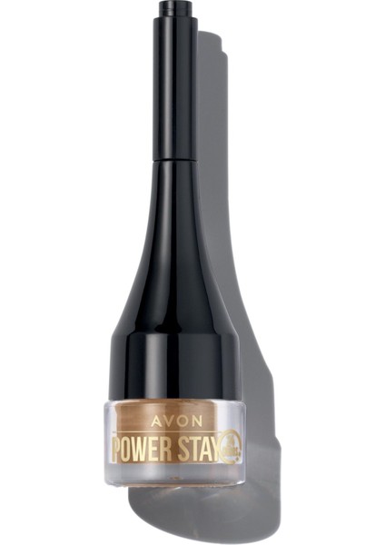 Power Stay Kaş Için Jel Pomad - Light Brown