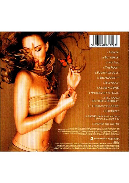 Mariah Carey – Butterfly - CD