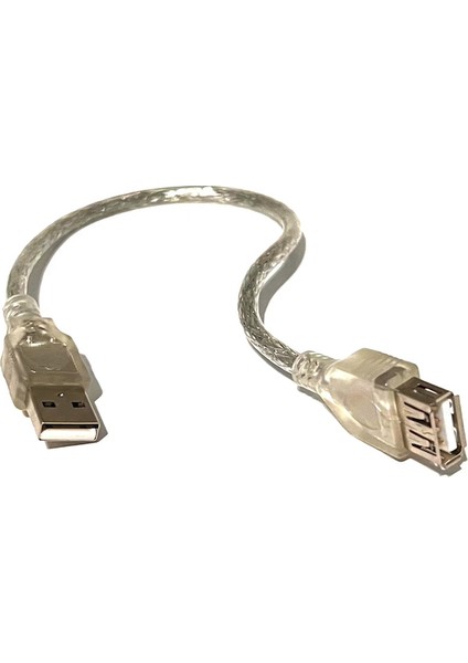 30CM USB Uzatma Kablosu USB 2.0 Dişi Erkek 30 cm Extansion Kablo 0.3m Am-Af