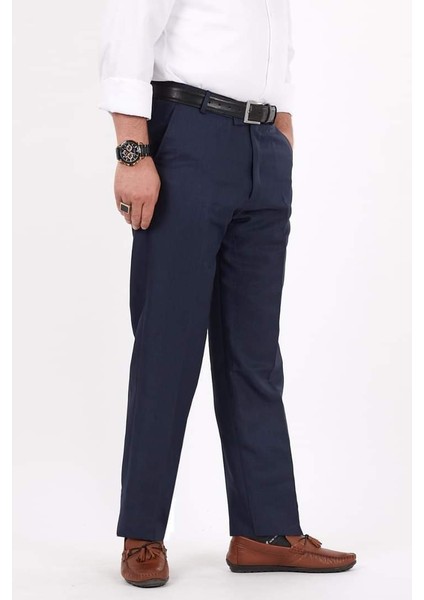 Erkek Büyük Beden Klasik Lacivert Kumaş Pantolon fiyatları