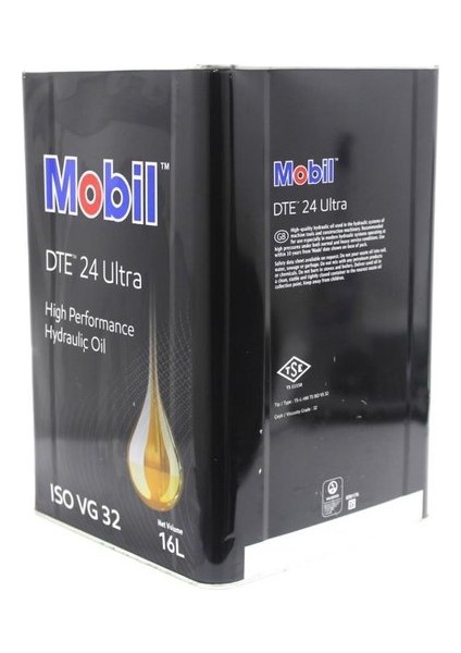 Dte 24 Iso Vg 32 - 16 Litre Hidrolik Yağı