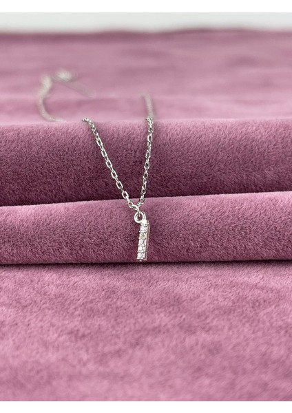 925 Ayar Gümüş I Harfi Kolye fiyatları