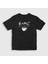 Unisex Çocuk Siyah Emc2 Science Albert Einstein T-Shirt 1