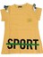 Kız Çocuk Sport Yazı Desenli Omuz Detaylı Tişört 1