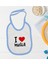 Kids I Love Muğla Tasarımlı Mavi Bebek Mama Önlüğü - Model 1 1