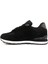 Siyah Beyaz Sneakers Bağcıklı Spor Ayakkabı 3