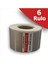 50X30 Silvermat Etiket | 6 Rulo Demirbaş Etiketi 1