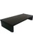 Geniş Ayaklı Ekranlar Için 8 cm Yükseklikte Stand Siyah 60 cm x 26 cm Üst Tablalı 1