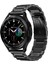 Samsung Galaxy Watch 4 Seri 40-42-44-46 mm Uyumlu Kordon (20 Mm) Çelik Klasik Metal Kordon 1