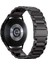 Samsung Galaxy Watch 4 Seri 40-42-44-46 mm Uyumlu Kordon (20 Mm) Çelik Klasik Metal Kordon 3