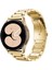 Samsung Galaxy Watch 4 Seri 40-42-44-46 mm Uyumlu Kordon (20 Mm) Çelik Klasik Metal Kordon 1