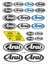 SKM Arai A4 Sticker 080 Tek Paket Çoklu Sticker 1