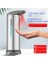300ML Paslanmaz Çelik Sabun Dağıtıcı, Temassız Akıllı Otomatik Sıçrama Geçirmez Su Geçirmez El Dezenfektan Dağıtıcı(Yurt Dışından) 3