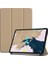 Apple iPad Pro 11 Inç 2. Nesil (2020) Prime Smart Orj. Deri Case Tablet Kılıfı (A2068-A2228-A2230-2231) Gold 3