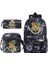 3 Adet / Takım Harry Potter Satchel Anime Baskılı Okul Çantası Sırt Çantası ile Kalem Çantası Messenger Çanta(Yurt Dışından) 1
