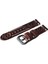Oyma Izle Kayışı Watch Band El Yapımı Dikişli Kabartmalı Watch Band Paslanmaz Çelik Fırça Toka | Izle Bantları (Yurt Dışından) 1