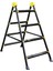 4+4 Superstep Metal Merdiven Çift Çıkışlı 150kg Taşıma Kapasitesi 4 Basamak 1