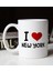 Gift I Love New York Tasarımlı Beyaz Kupa Bardak 2