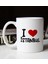 Gift I Love Istanbul Tasarımlı Beyaz Kupa Bardak 2