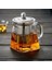 Isıya Dayanıklı Cam Çaydanlık Paslanmaz Çelik ile Demlik Isıtmalı Konteyner Çay Potu Iyi Temizle Kettle Kare Filtre Sepetleri | Çaydanlıklar(Yurt Dışından) 2