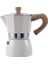 Latte Mocha Kahve Makinesi Italyan Moka Espresso Pot Stopetop Kahve Makinesi Beyaz | Kahve Tencereler(Yurt Dışından) 2